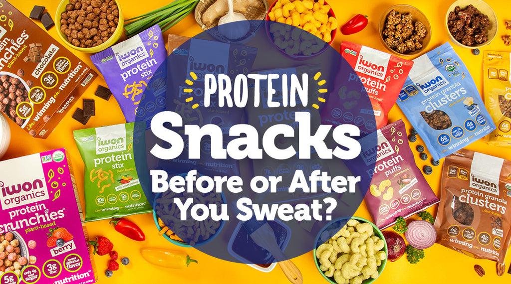 Protein Snacks Before or After You Sweat?