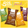 Family Size Variety Pack (4 bags, 5oz each)
